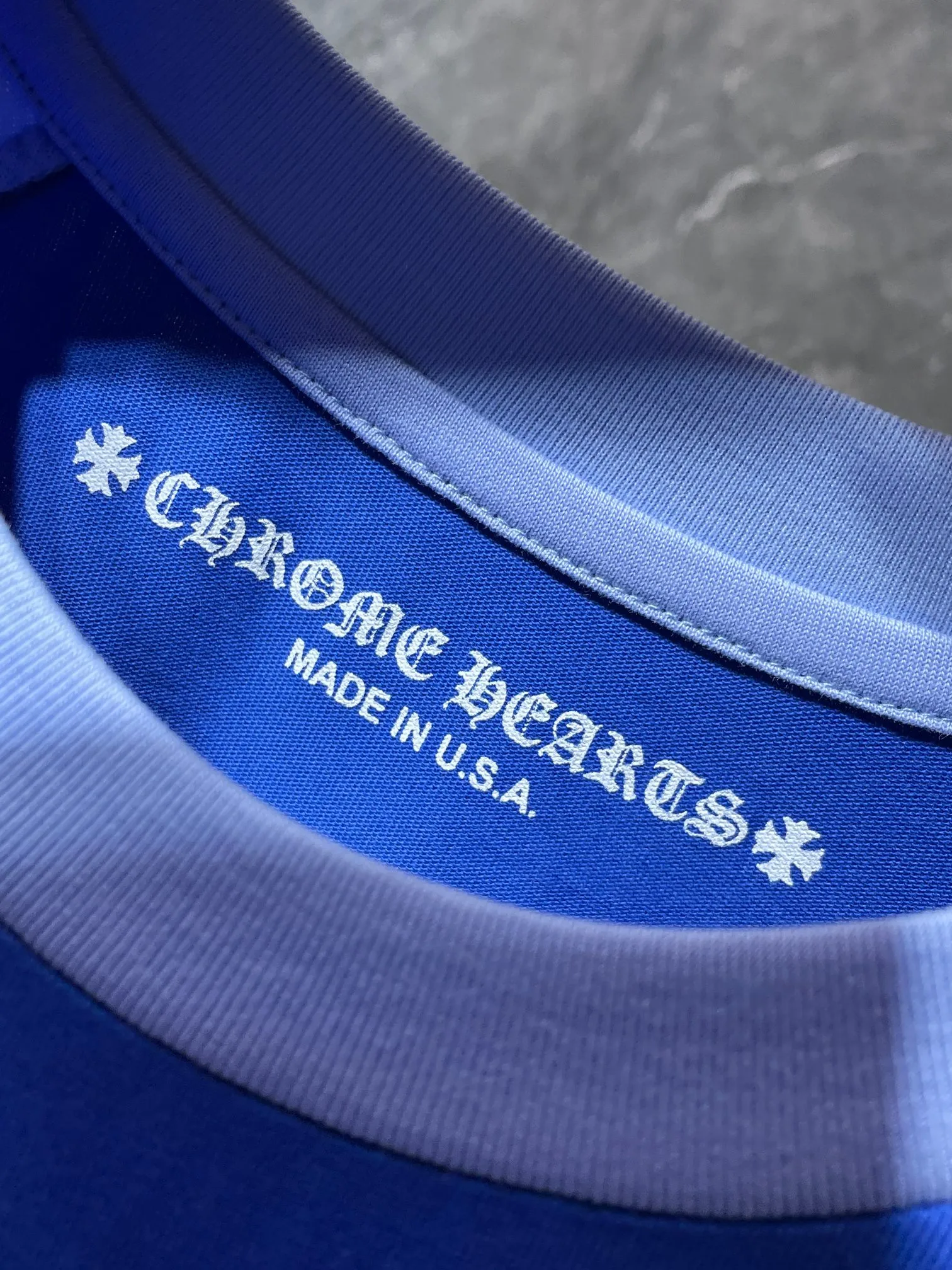 P160 Chrome Hearts 🍁Long T series🍁 High-weight, environmentally friendly and high-quality top-quality fabrics Chrome Sanskrit letters cross flower arm scroll long-sleeved T. Counter synchronization 1:1 replica version Recommended color: blue color matching Code number: S, M, L, XL